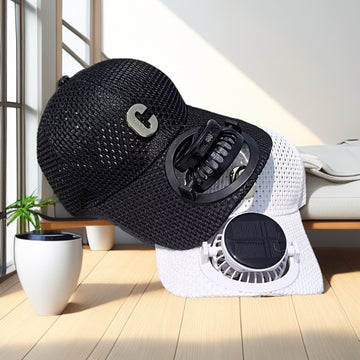 UV Protection Beach Hat, Sports Golf Hats with Cooling Fan