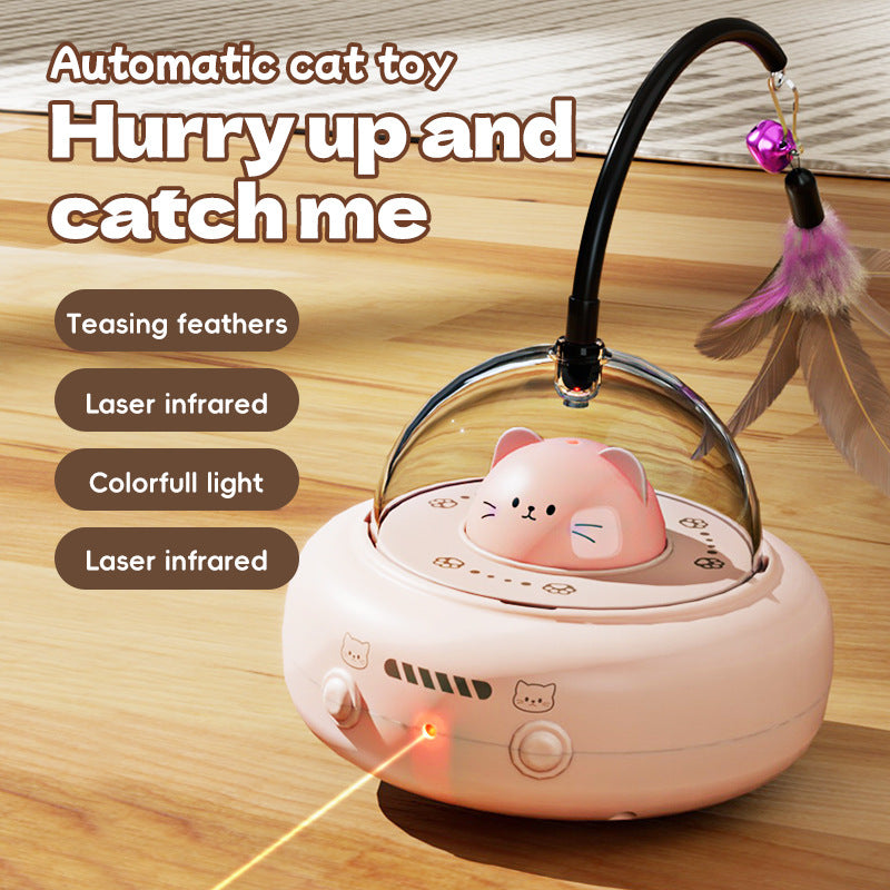 Automatic Cat Toy with Laser