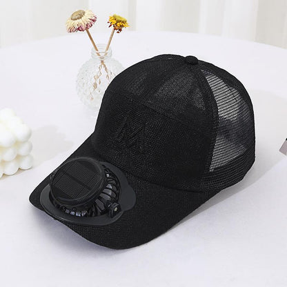 Sun Hat Men & Women Fan Cooling Baseball Hat Cap/for Outdoor Sport Travel Camping Solar Powered Fan Hat