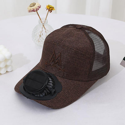 Sun Hat Men & Women Fan Cooling Baseball Hat Cap/for Outdoor Sport Travel Camping Solar Powered Fan Hat