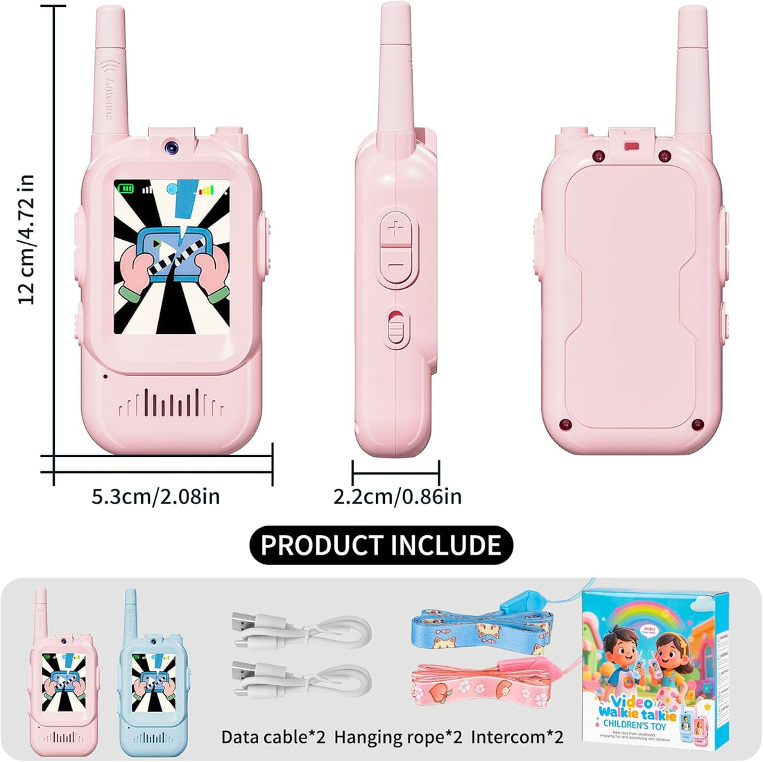 Walkie Talkie for Kids with Video-2pc