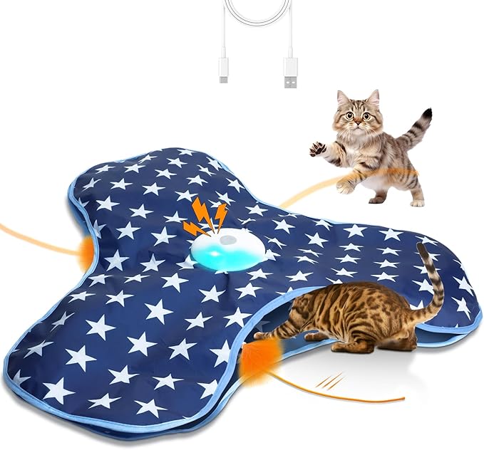 Smart Cat Toys: Interactive Hide & Seek Puzzle for Cats