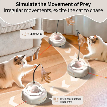 Automatic Cat Toy with Laser
