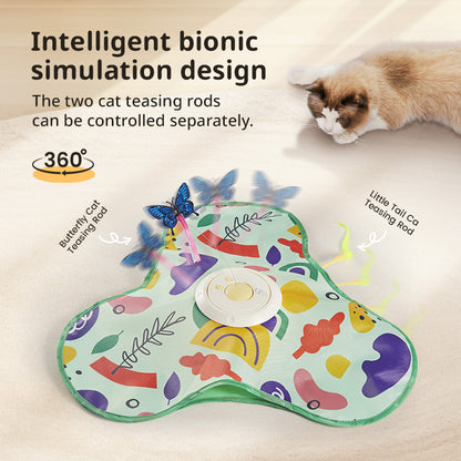 Rechargeable Touch-Activated Cat Toy
