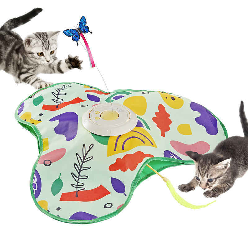 Rechargeable Touch-Activated Cat Toy
