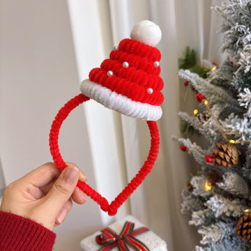 Adjustable Festive Christmas Hairband-Sparkly Christmas Hairband