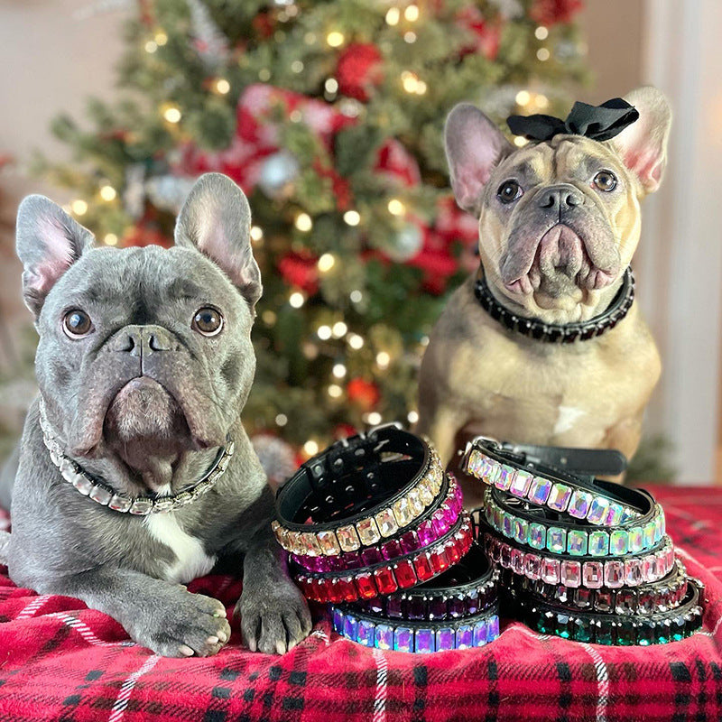Pet Dog Luxury Rhinestone Collar