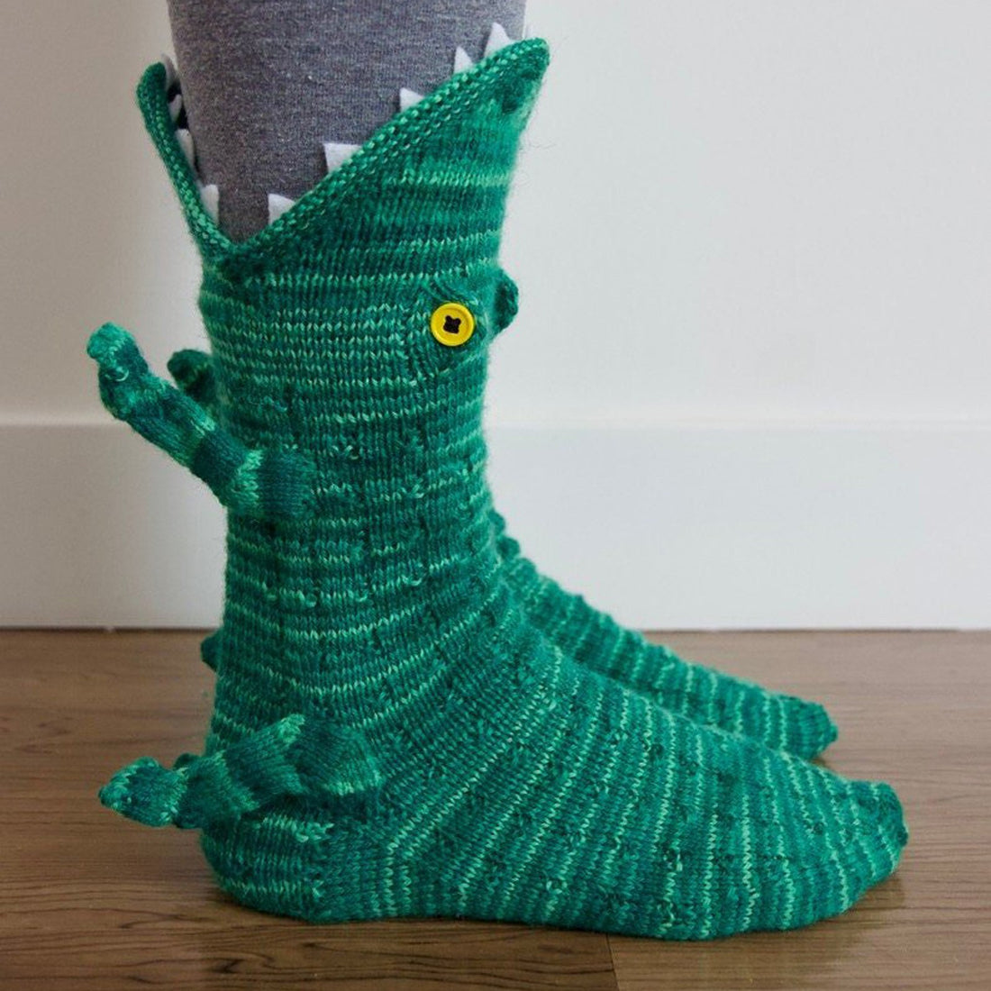 3D Knitted Animal Socks
