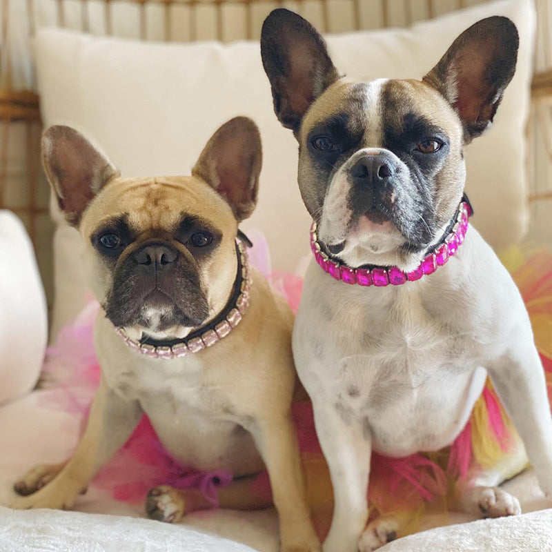 Pet Dog Luxury Rhinestone Collar