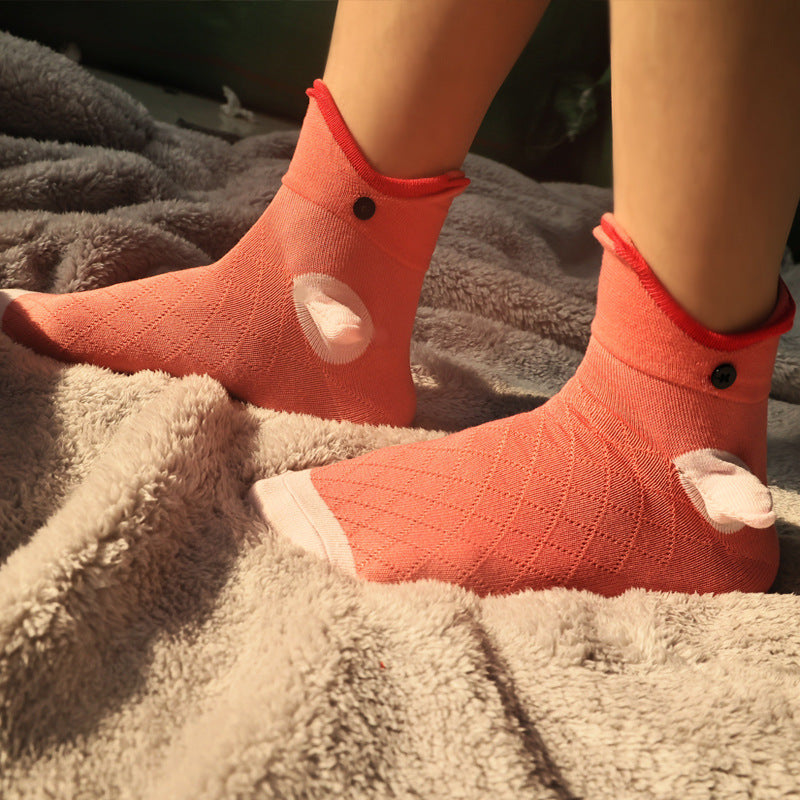 3D Knitted Animal Socks