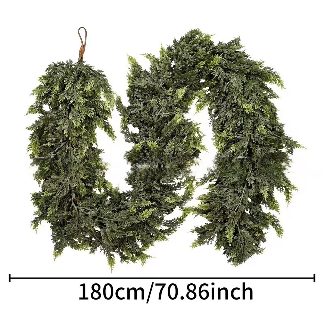 Christmas Thick Leaf Artificial Greenery Garland