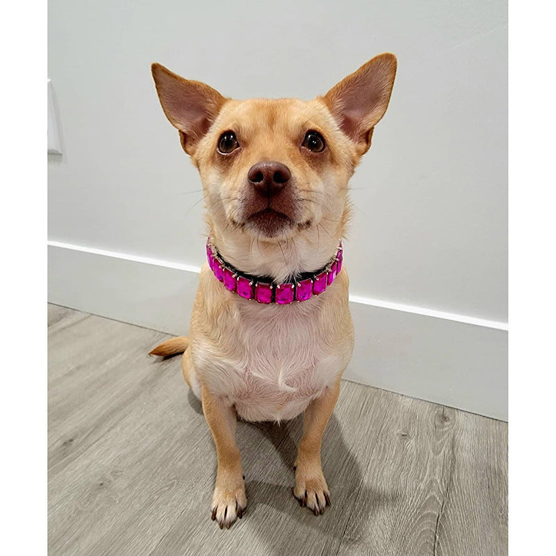 Pet Dog Luxury Rhinestone Collar