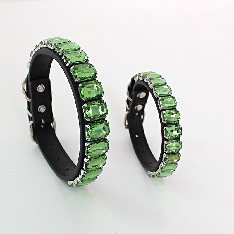 Pet Dog Luxury Rhinestone Collar