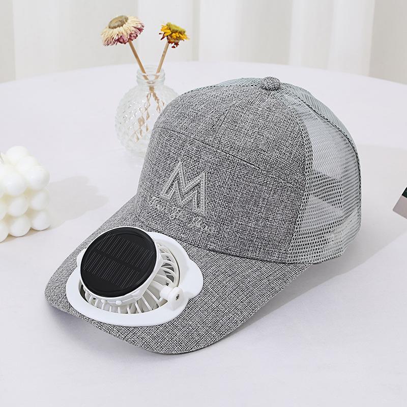 Sun Hat Men & Women Fan Cooling Baseball Hat Cap/for Outdoor Sport Travel Camping Solar Powered Fan Hat
