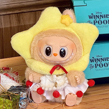 Handmade DIY Labubu I II Idol Dolls Clothes- Plush Doll Outfit-Cosplay Accessory