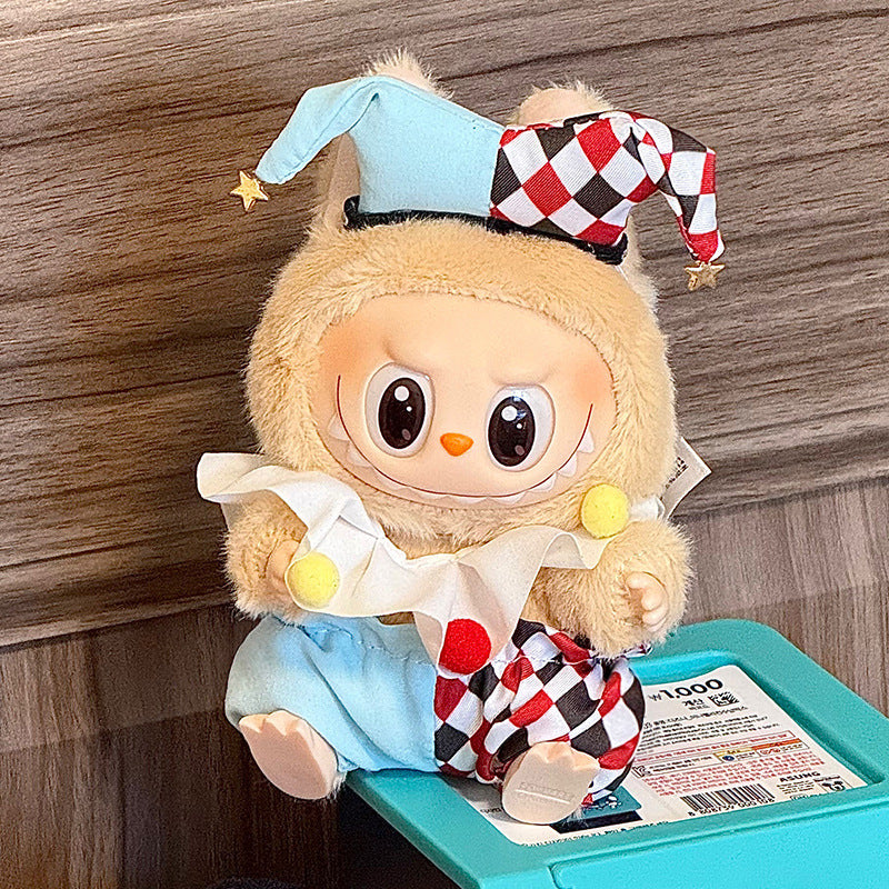 Handmade DIY Labubu I II Idol Dolls Clothes- Plush Doll Outfit-Cosplay Accessory