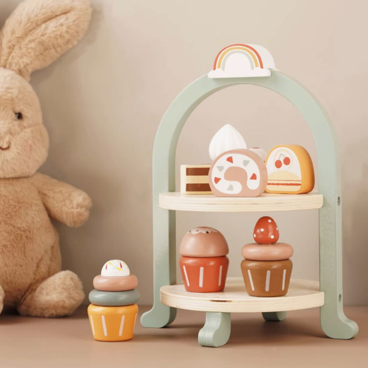 Wooden Tea Set Toys for Girls Age 3 4 5 6 7 Year Old