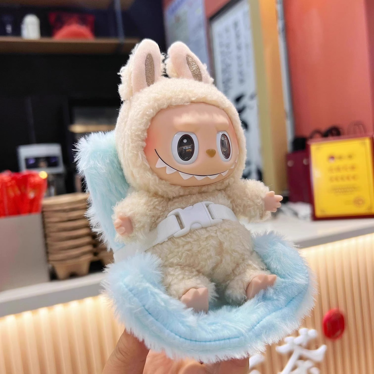 Car Plush Doll Sofa,Car Decoration Sofa,Doll Car Seat for 17cm Dolls