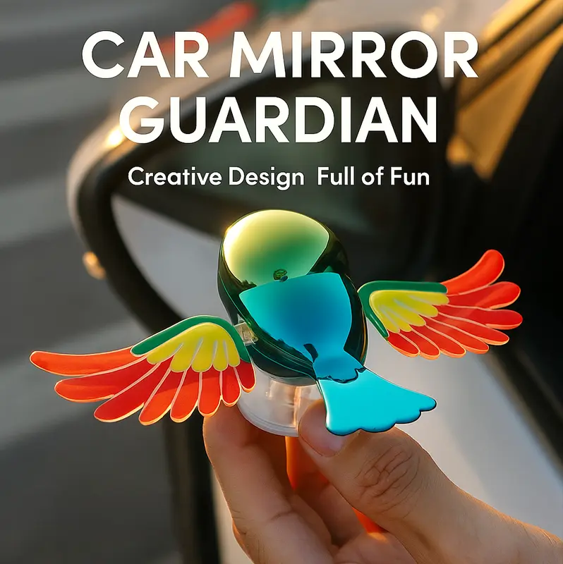 Flying Companion Bird Car Ornament